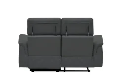 Loft24 Sofa 2-seter Pareli Grå, Lær/PU, Elektrisk recliner