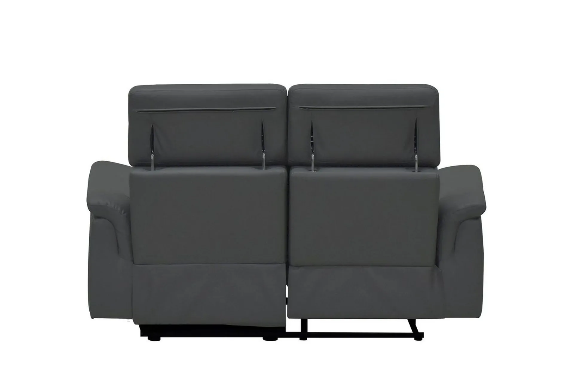 Loft24 Sofa 2-seter Pareli Grå, Lær/PU, Elektrisk recliner