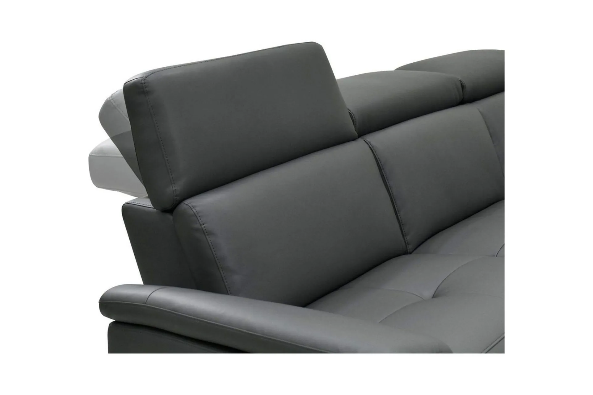 Loft24 2 Seter Sofa-Sofa 2-seter Pareli Grå, Lær/PU, Manuell hvilestol Grey