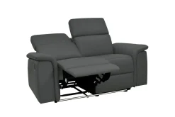 Loft24 2 Seter Sofa-Sofa 2-seter Pareli Grå, Lær/PU, Manuell hvilestol Grey