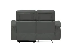 Loft24 2 Seter Sofa-Sofa 2-seter Pareli Grå, Lær/PU, Manuell hvilestol Grey