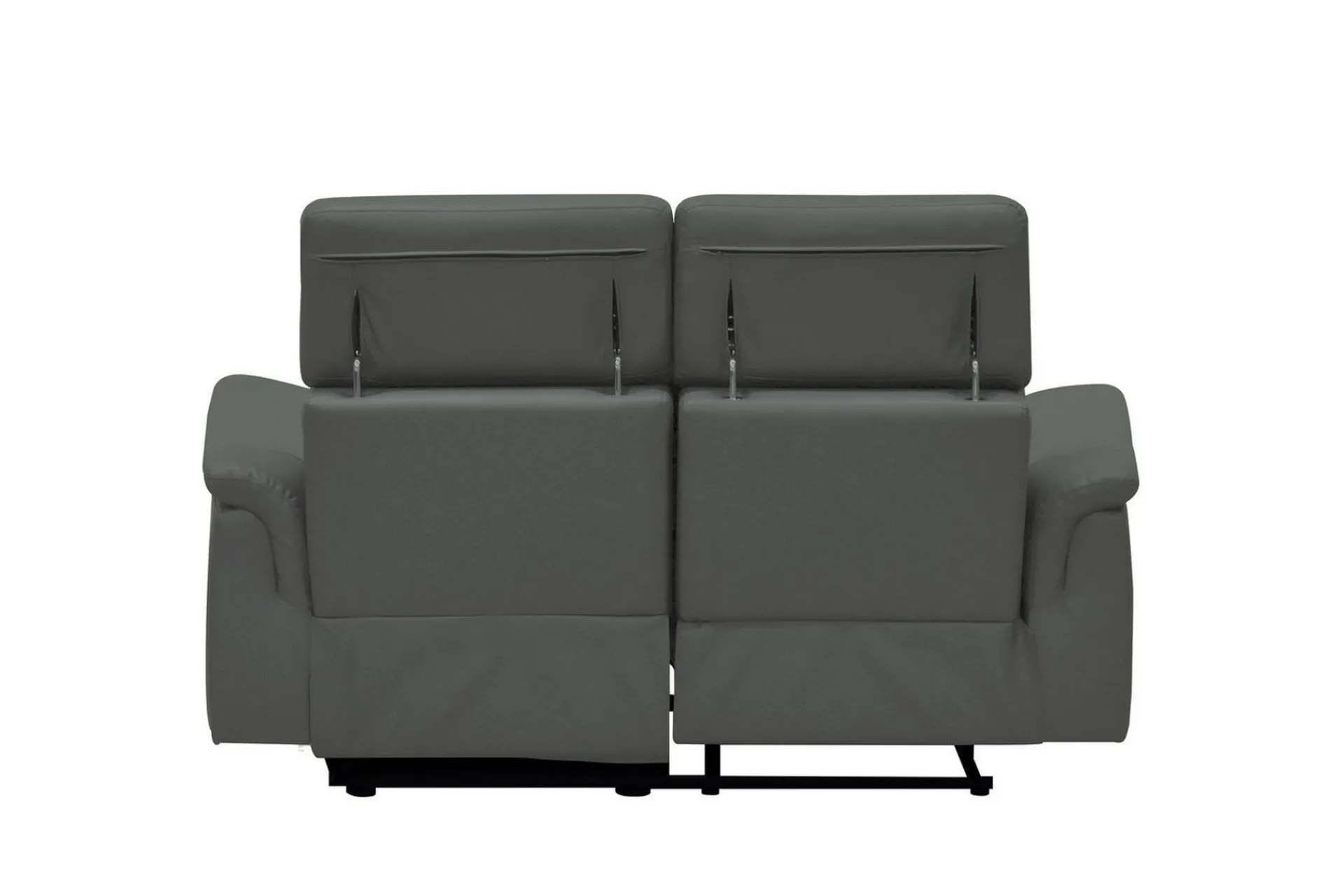 Loft24 2 Seter Sofa-Sofa 2-seter Pareli Grå, Lær/PU, Manuell hvilestol Grey