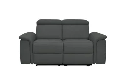 Loft24 2 Seter Sofa-Sofa 2-seter Pareli Grå, Lær/PU, Manuell hvilestol Grey