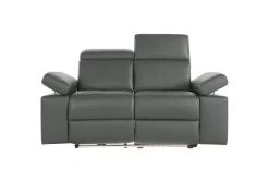 Loft24 2 Seter Sofa-Sofa 2-seter Rayland Lær/PU Grey
