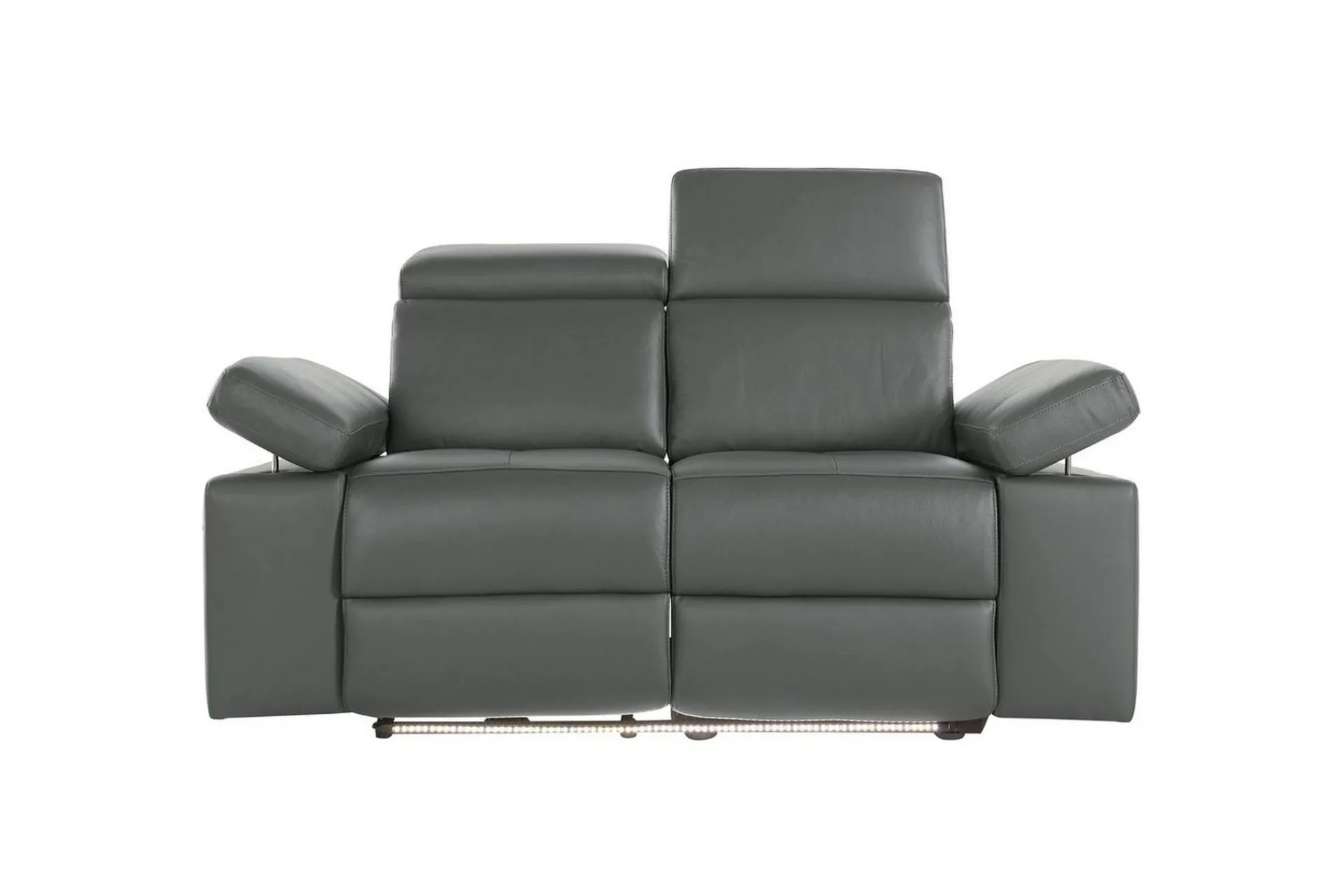 Loft24 2 Seter Sofa-Sofa 2-seter Rayland Lær/PU Grey