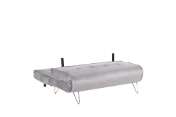 Velour Sofa & Fløyel Sofa|Sovesofaer-Sofa 2-seters Fløyel grå VESTFOLD Grey