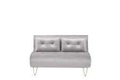 Velour Sofa & Fløyel Sofa|Sovesofaer-Sofa 2-seters Fløyel grå VESTFOLD Grey