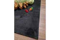 KM Home Skinn & Pelstepper|Sitteputer-Soft Wiltonteppe 240x340 cm Svart