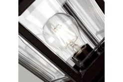 Stolpelykt & Portlykt-Sokkellykt Elstead Lighting Kerry Svart