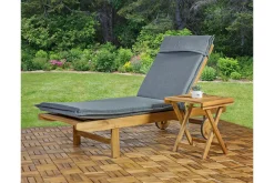 Solseng-Solstol FINLAY 193x60xH30cm Akasie Natural
