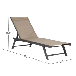 Solseng-Solstol HOME4YOU Ario Beige