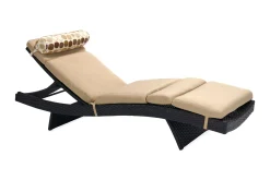 Solstol STELLA med pute 200x655xH33