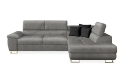 Velour Sofa & Fløyel Sofa-Sorsele Hjørnesofa Høyre Once 10 + Once 12