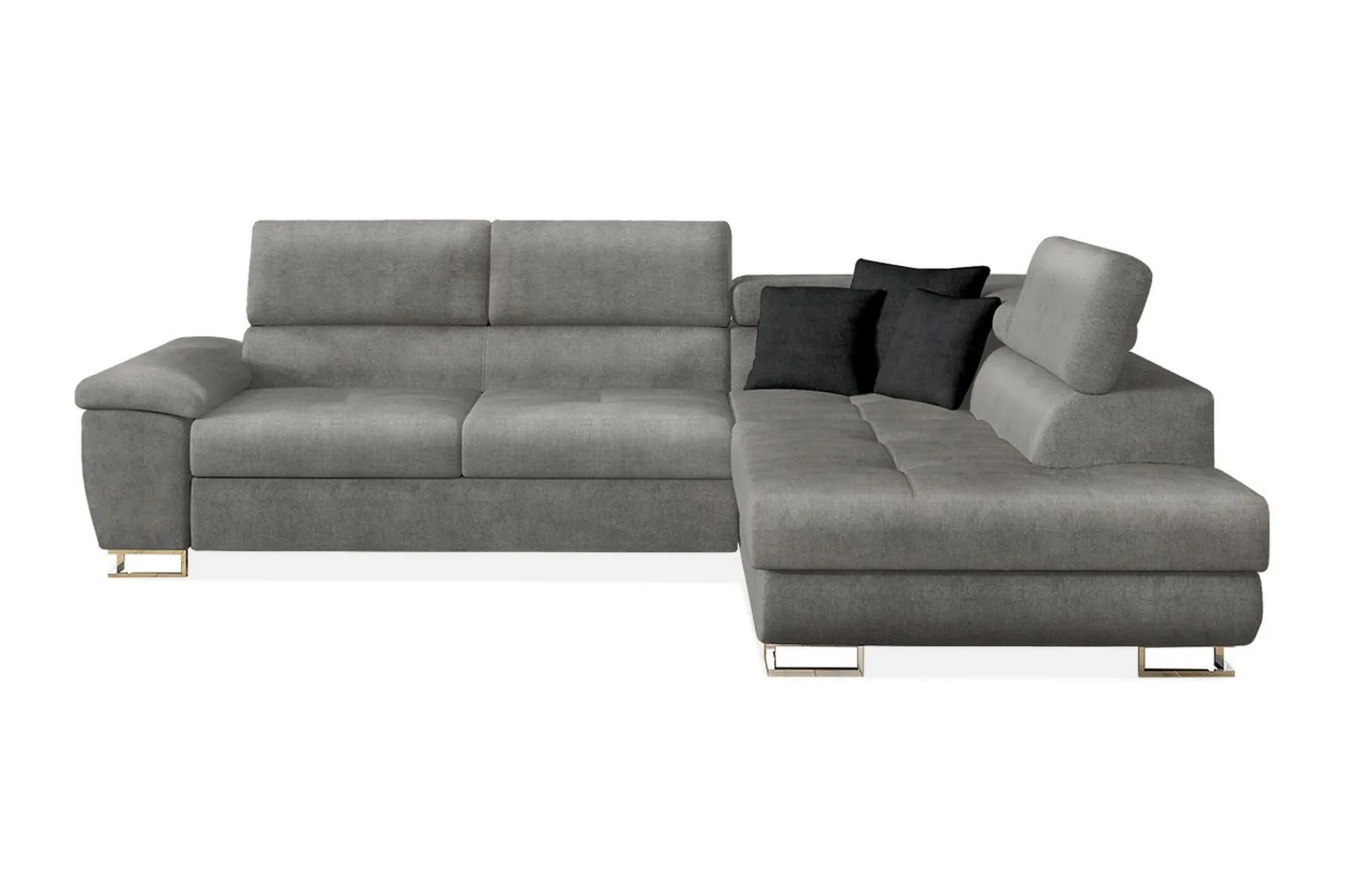 Velour Sofa & Fløyel Sofa-Sorsele Hjørnesofa Høyre Once 10 + Once 12