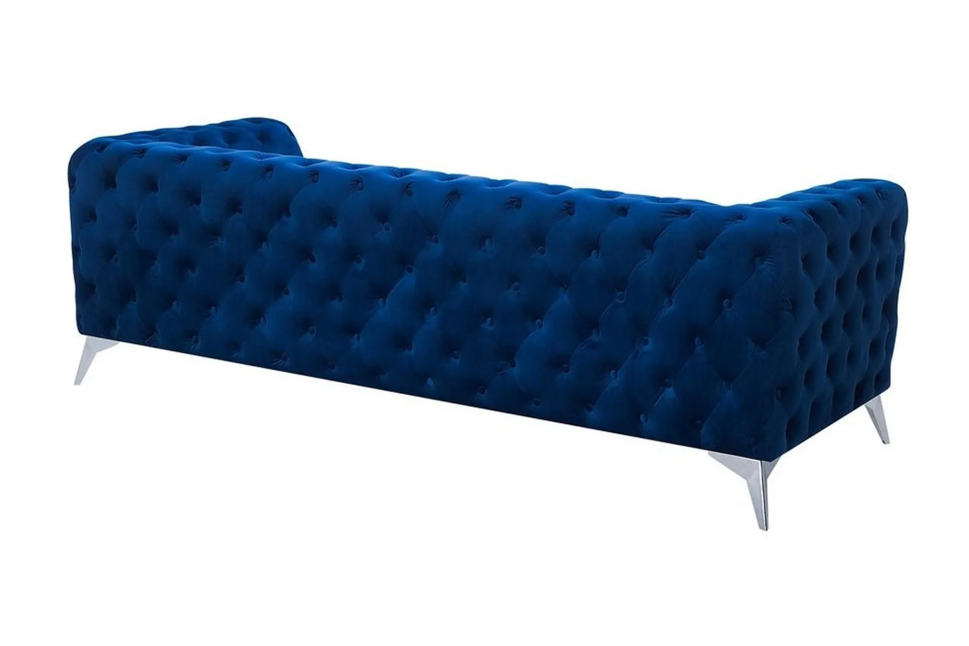 Velour Sofa & Fløyel Sofa-Sotra Sofa 2-4 Seter Blå