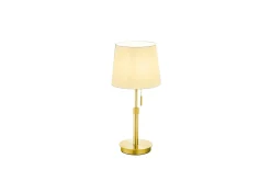 Trio Lighting Bordlampe|Soveromslampe-Souffrant Bordlampe Matt Messing