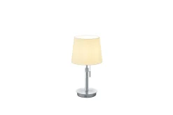 Trio Lighting Bordlampe|Soveromslampe-Souffrant Bordlampe Stål