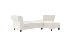 Loft24 Sovesofa Felix II 241x154x83 cm, Krem