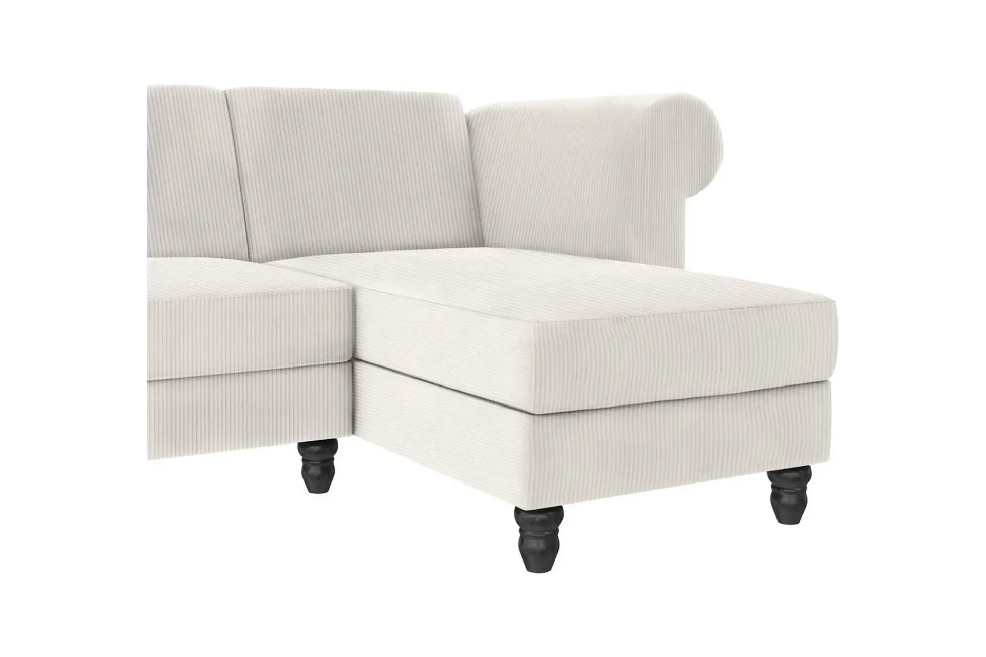 Loft24 Sovesofa Felix II 241x154x83 cm, Krem