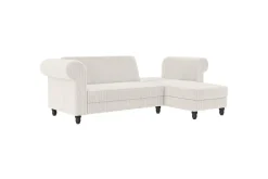 Loft24 Sovesofa Felix II 241x154x83 cm, Krem