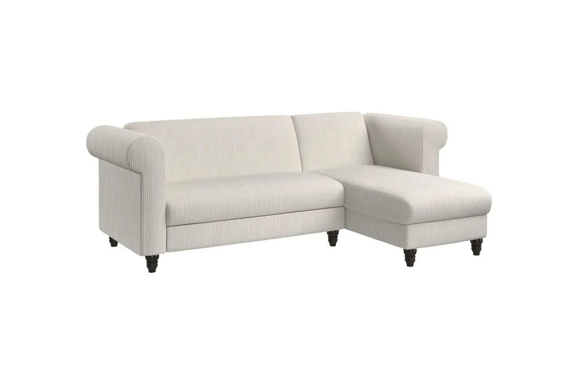 Loft24 Sovesofa Felix II 241x154x83 cm, Krem