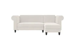 Loft24 Sovesofa Felix II 241x154x83 cm, Krem