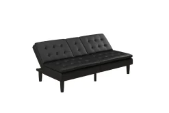 Loft24 Sovesofaer-Sovesofa Maine Svart