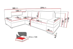Sovesofaer-Sovesofa med divan Chicago 6