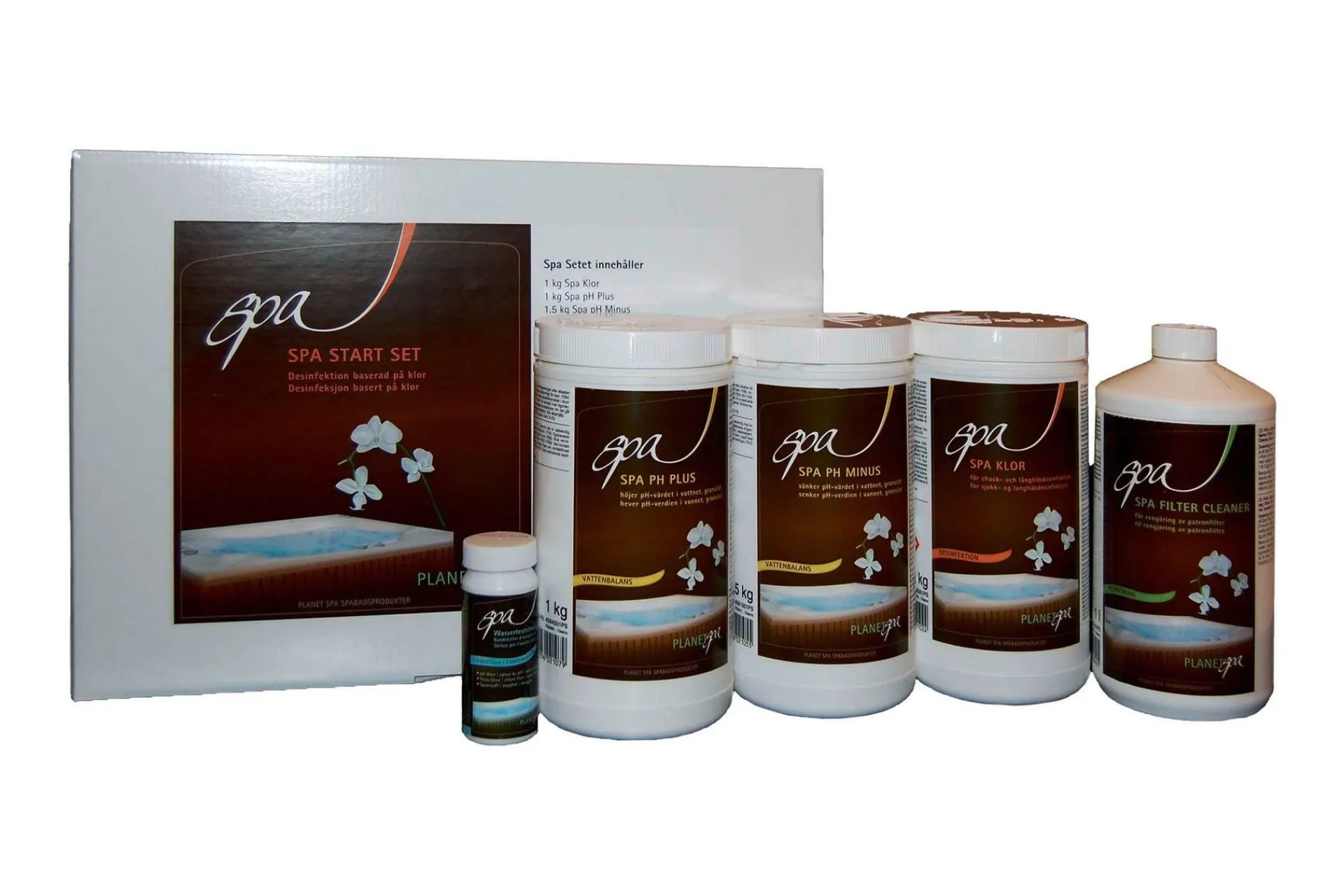 Planet Spa Spa Sett (Desinfeksjon basert på klor)