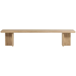 WOOOD Entrebenk|Benk-Spisebenk Ato 220 cm naturlig