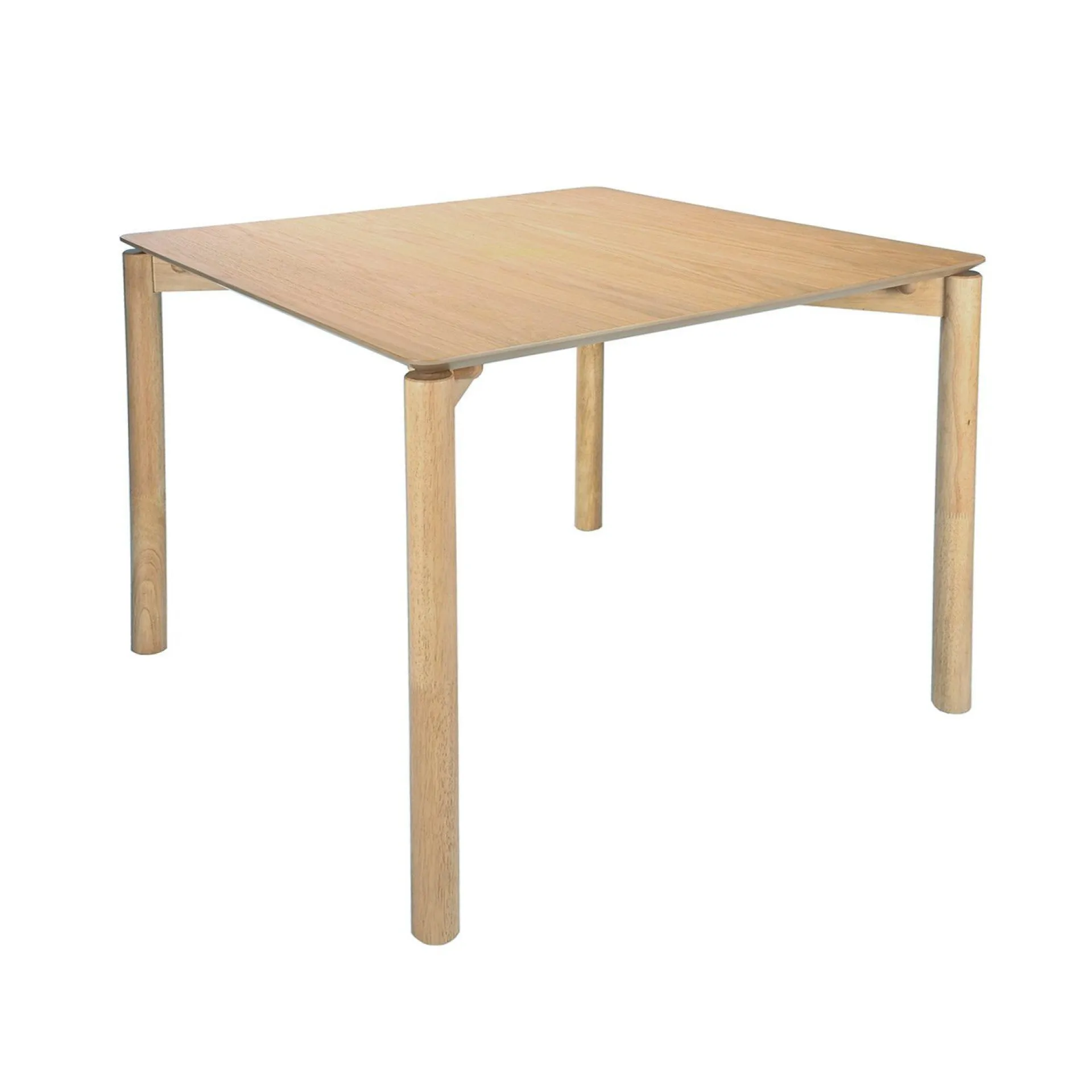 Spisebord & Kjøkkenbord-Spisebord HOME4YOU Gardenia 90x90x75 cm Eik