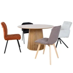 Spisebord & Kjøkkenbord-Spisebord HOME4YOU Milani D120x75 cm Eik