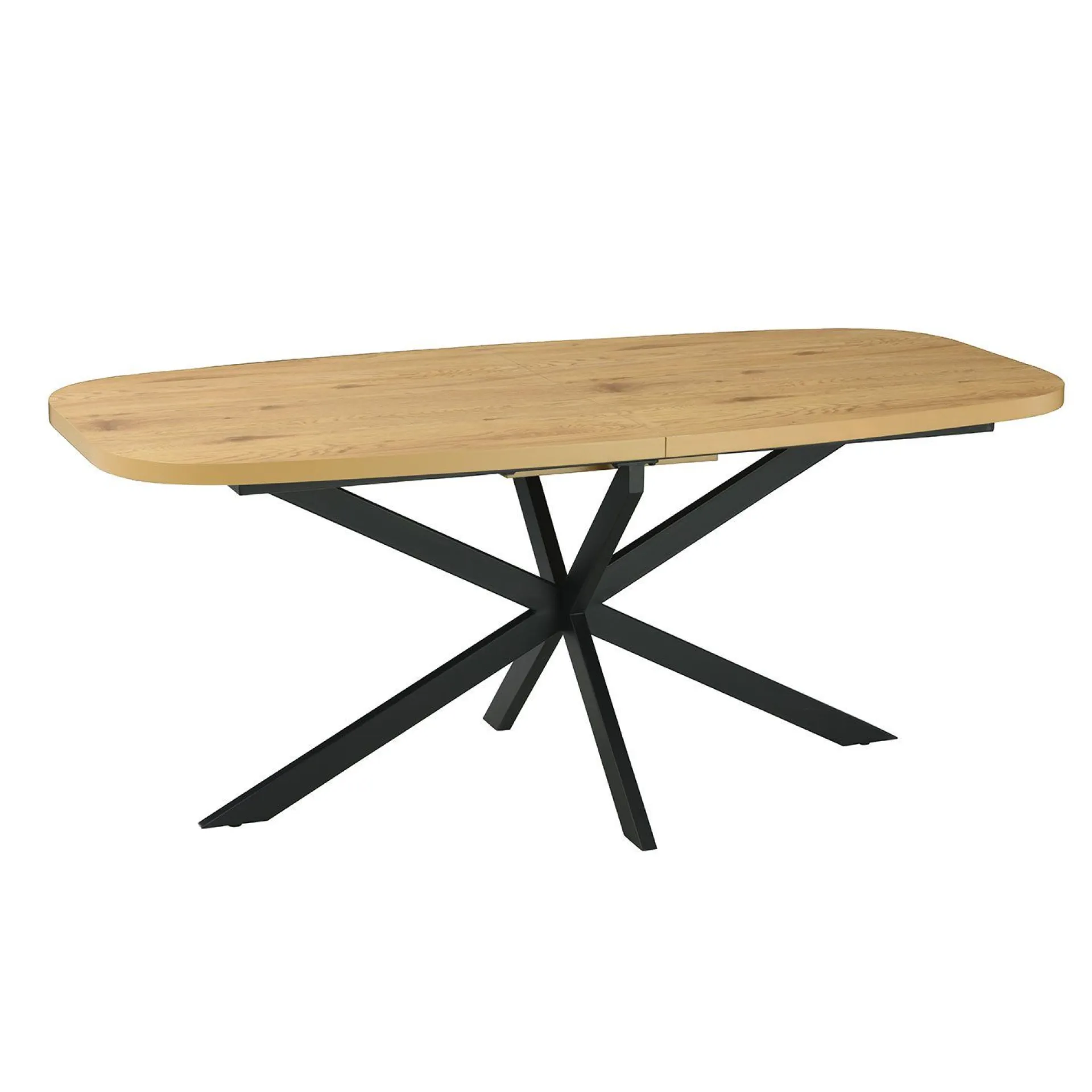Spisebord & Kjøkkenbord-Spisebord HOME4YOU Ramona 180/220x90x75 cm Lyst tre