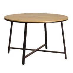 Spisebord & Kjøkkenbord-Spisebord HOME4YOU Sancia D120x76 cm Eik/brun