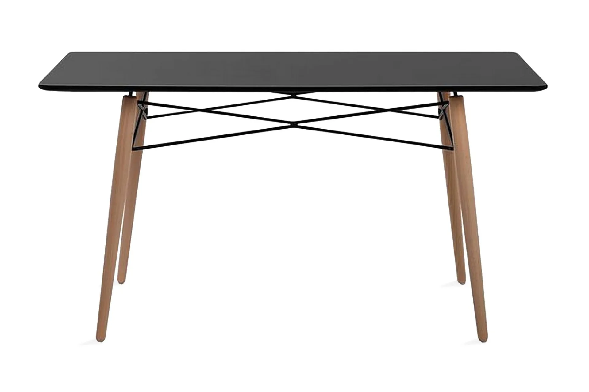 Spisebord & Kjøkkenbord-Spisebord 140 x 80 cm BIONDI Svart
