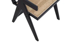 WOOOD Karmstoler-Spisestol Gunn Svart,Beige