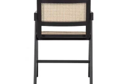 WOOOD Karmstoler-Spisestol Gunn Svart,Beige