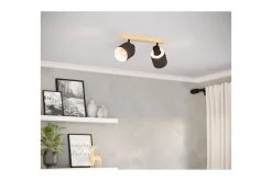 Eglo Spotlights & Downlights-Spotlight Batallas med 2 Lamper Svart,Hvit,Brun