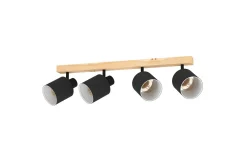 Eglo Spotlights & Downlights-Spotlight Batallas med 4 lamper Svart,Hvit,Brun