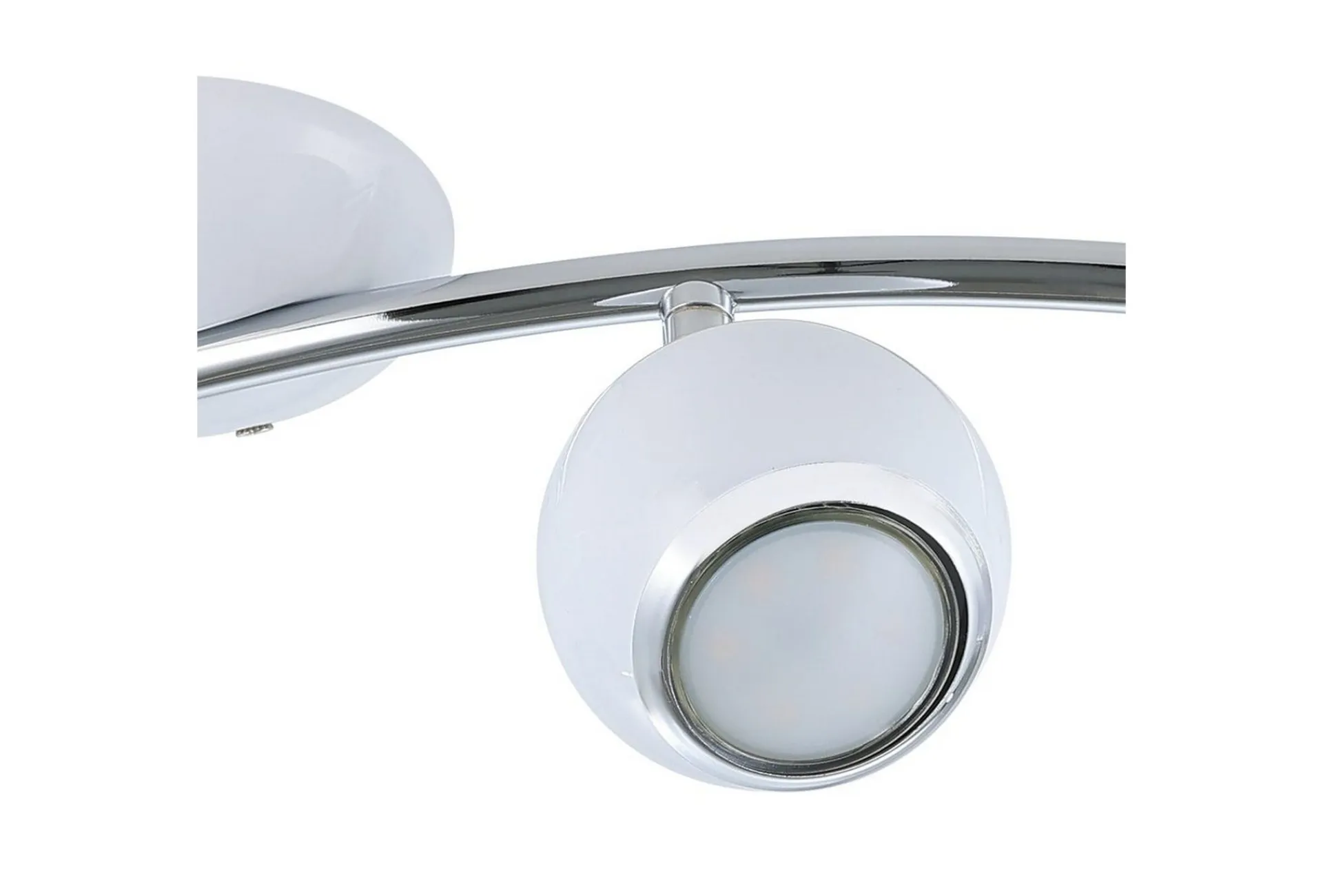 Eglo Led-Belysning|Spotlights & Downlights-Spotlight Bimeda med 4 Lamper Hvit, Krom Hvit,Krom