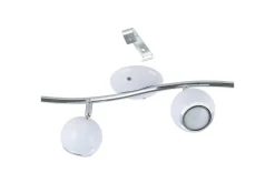 Eglo Led-Belysning|Spotlights & Downlights-Spotlight Bimeda med 4 Lamper Hvit, Krom Hvit,Krom