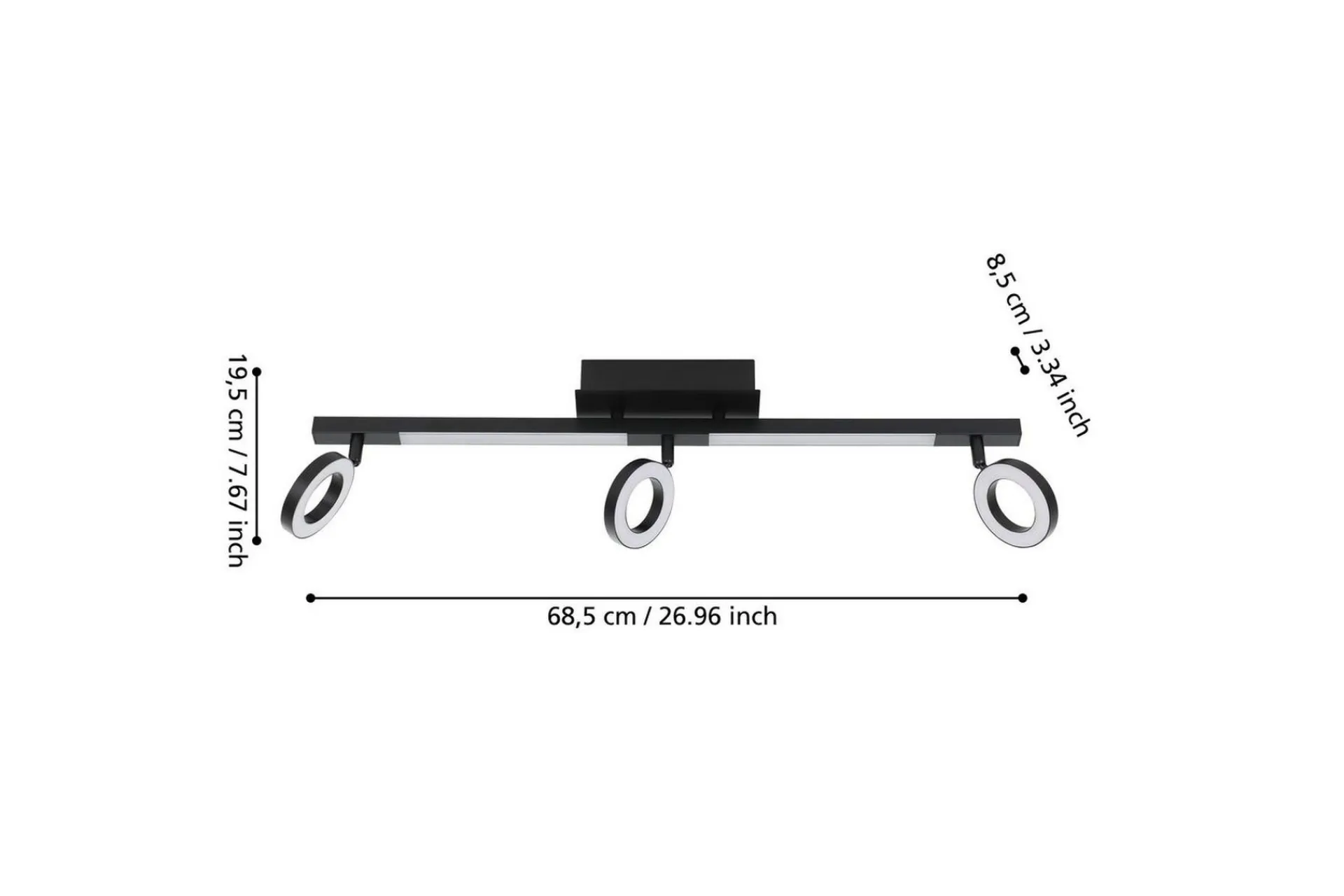 Eglo Spotlight Cardillio 2 med 3 Lamper