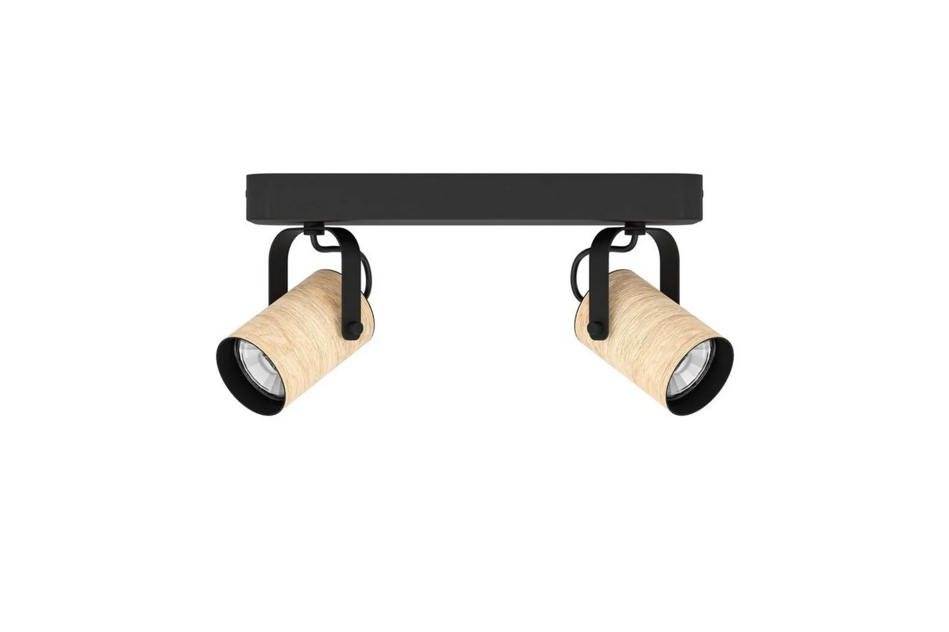 Eglo Led-Belysning|Spotlights & Downlights-Spotlight Cayuca med 2 lamper Svart,Brun