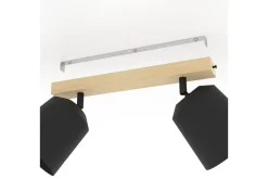 Eglo Spotlights & Downlights-Spotlight Cotorro med 2 Lamper Brun,Svart