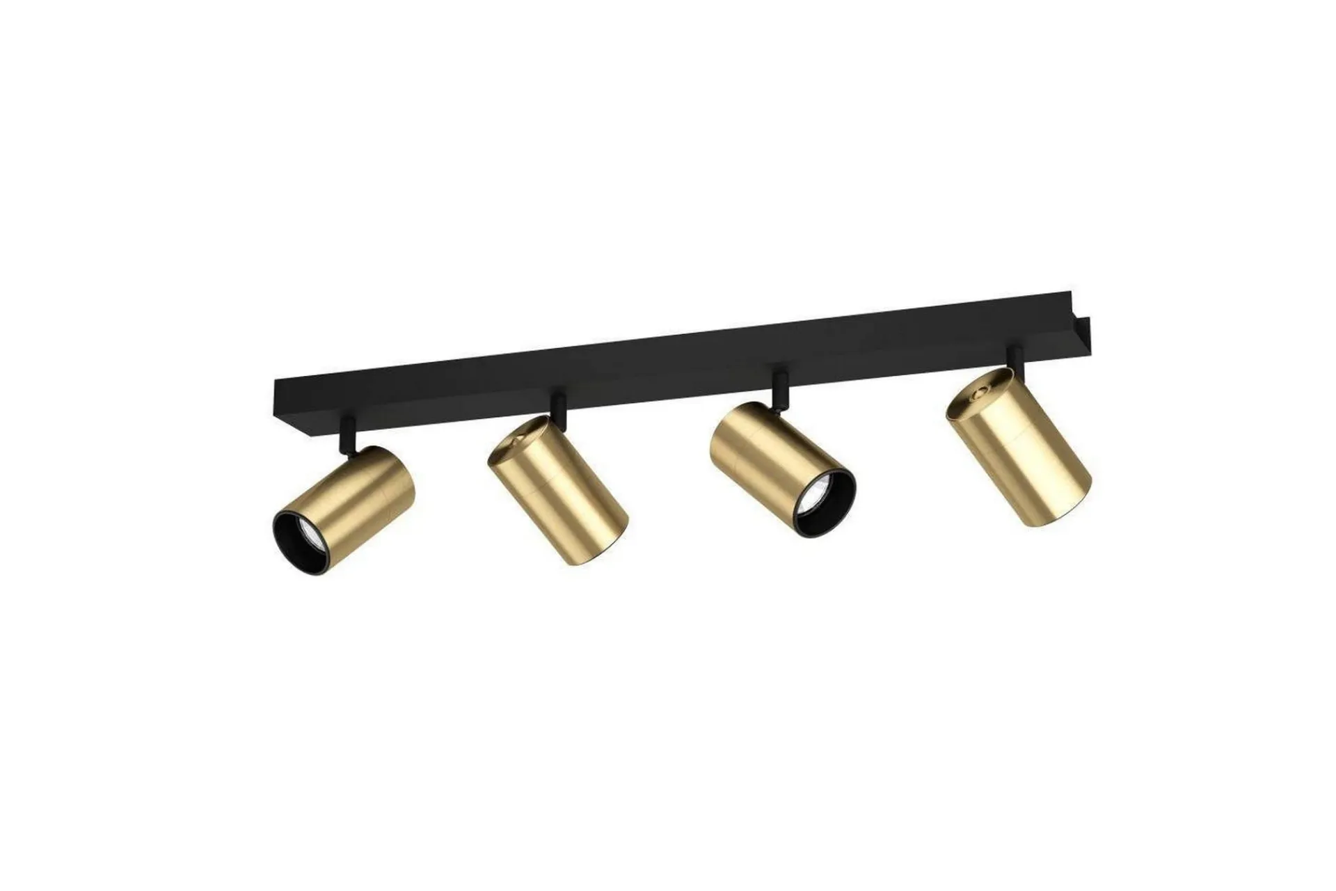 Eglo Spotlights & Downlights-Spotlight Cumaribo Svart/Messing 4 Lamper Svart,Messing