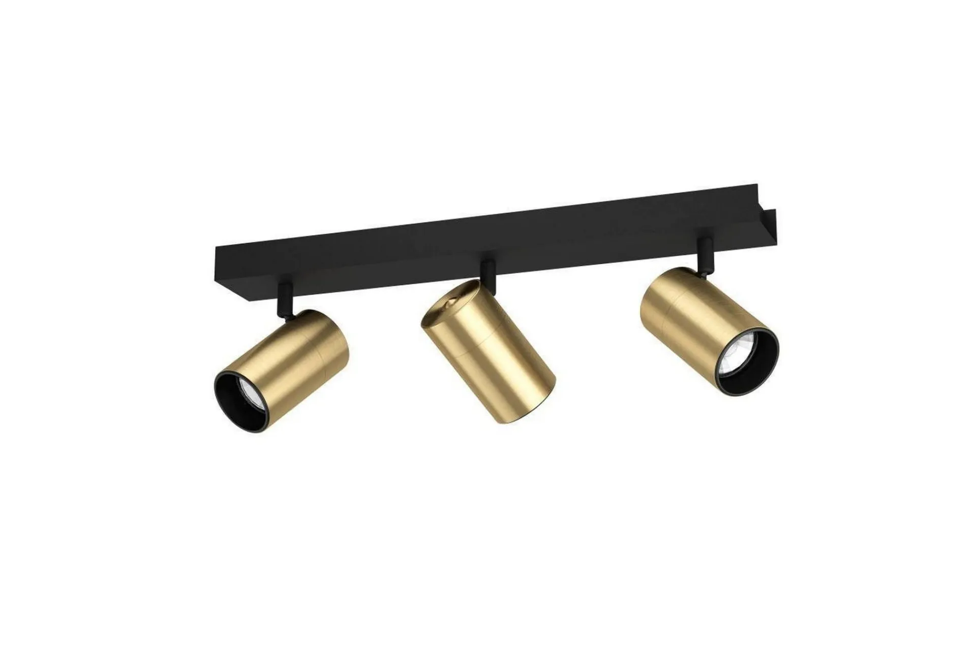 Spotlight Eglo Cumaribo Svart/Messing 3 lamper