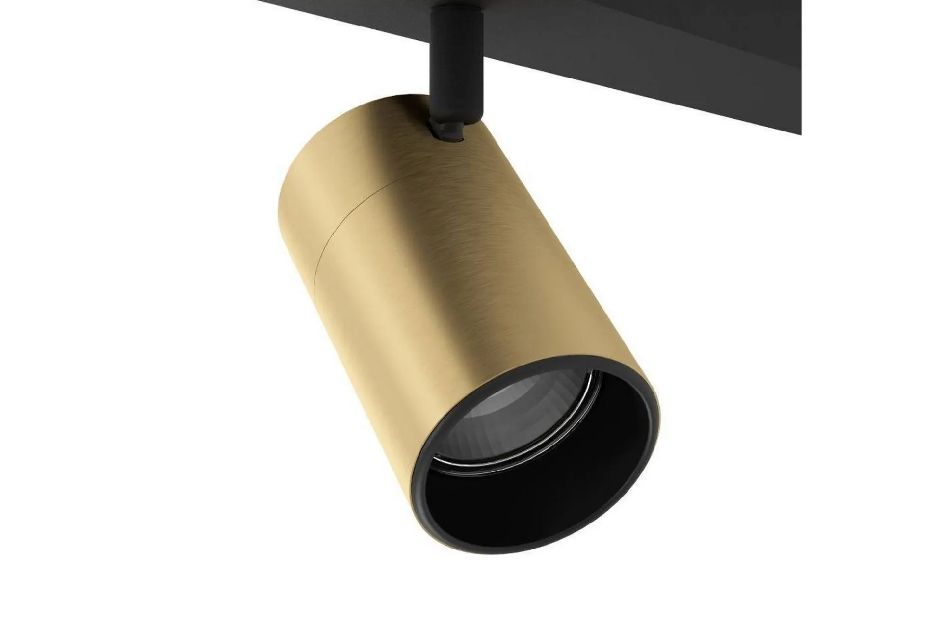 Spotlight Eglo Cumaribo Svart/Messing 2 Lamper
