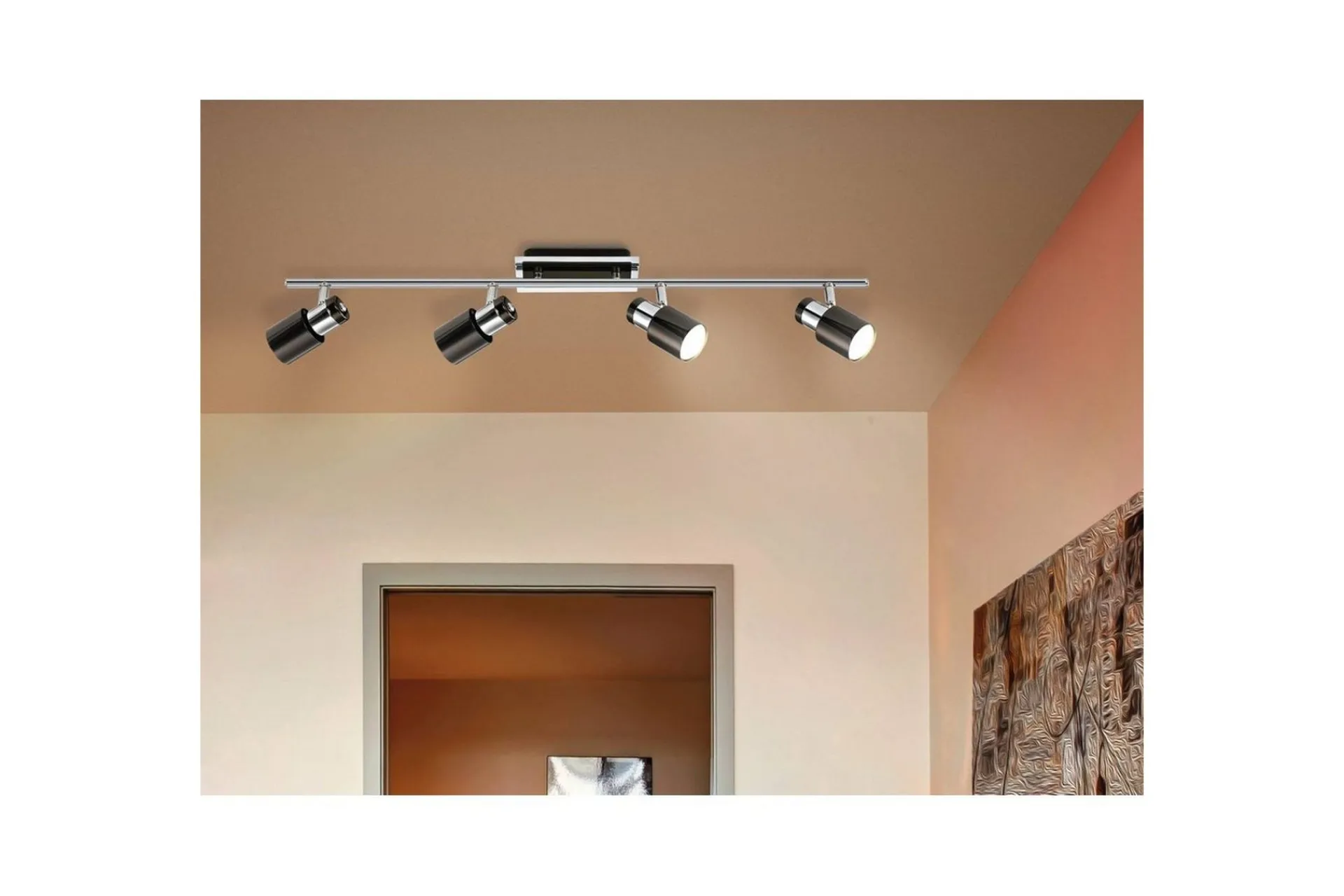 Eglo Spotlight Davida 1 med 4 lamper
