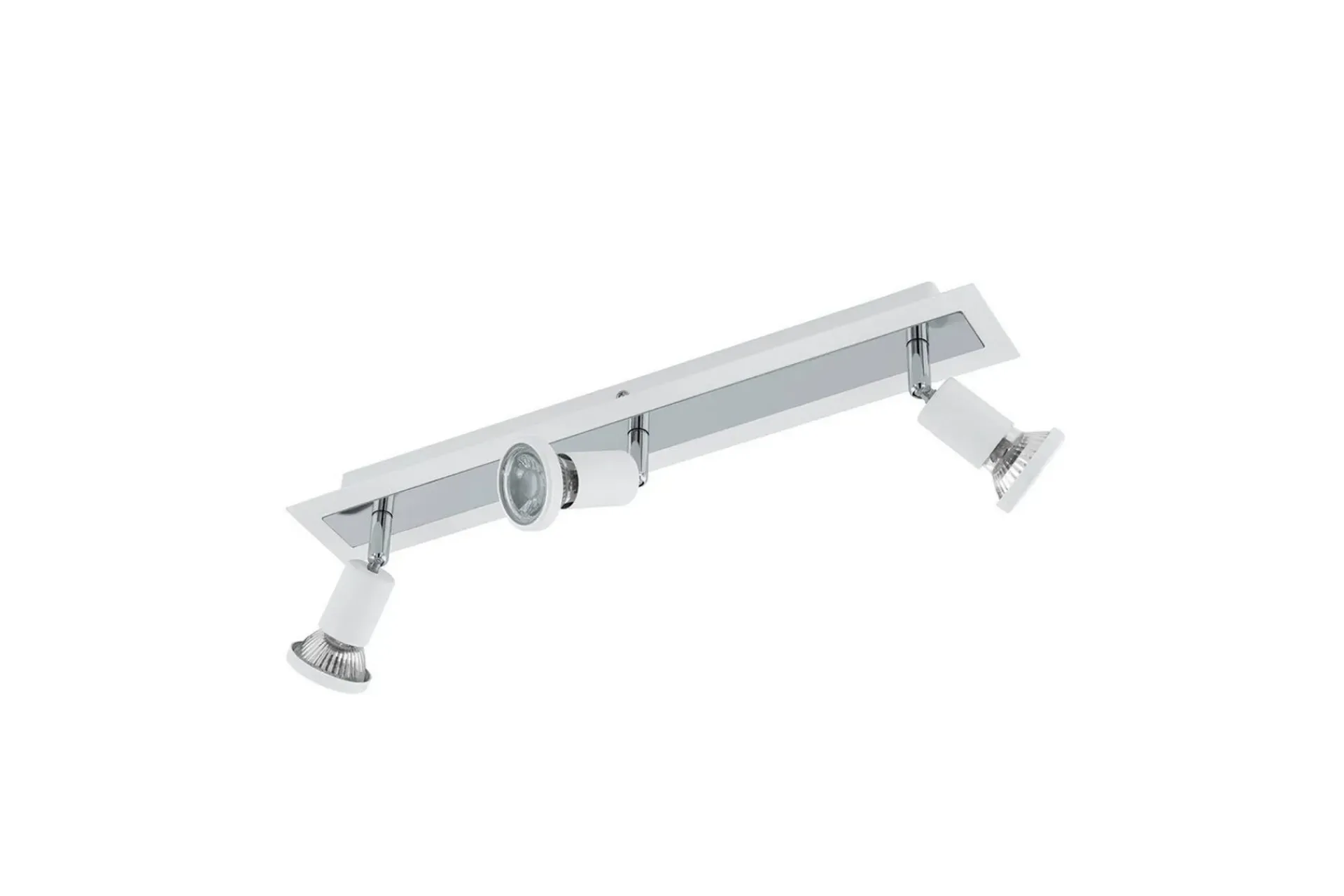 Eglo Spotlight Sarria med 3 Lamper Hvit, Krom