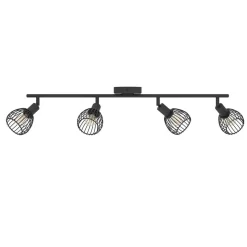 Spotlights & Downlights-Spotlight Sonnino med 4 lamper Svart